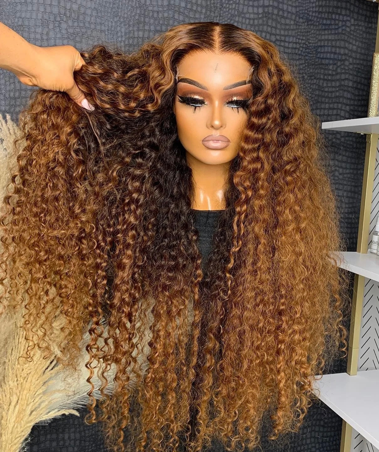 Colored Human Hair wigs