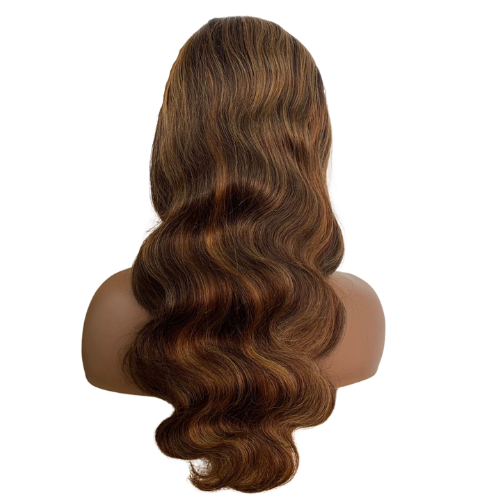 Chestnut Brown Body Wave Wig