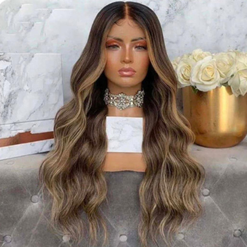 Ombre Brown Body Wave Wig